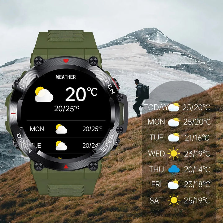 OUTDOOR SPORTS HEALTH MONITOR SMARTWATCH