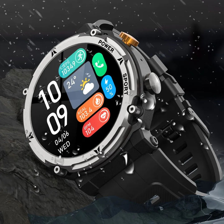 BT CALL VOICE ASSISTANT OUTDOOR SPORT SMARTWATCH